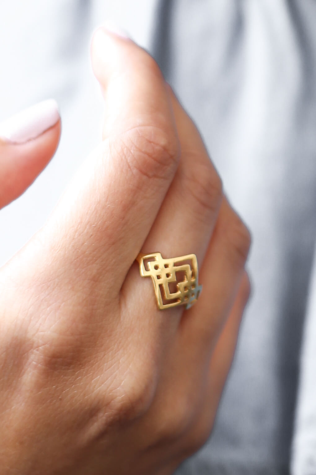 solid gold mirador ring-7