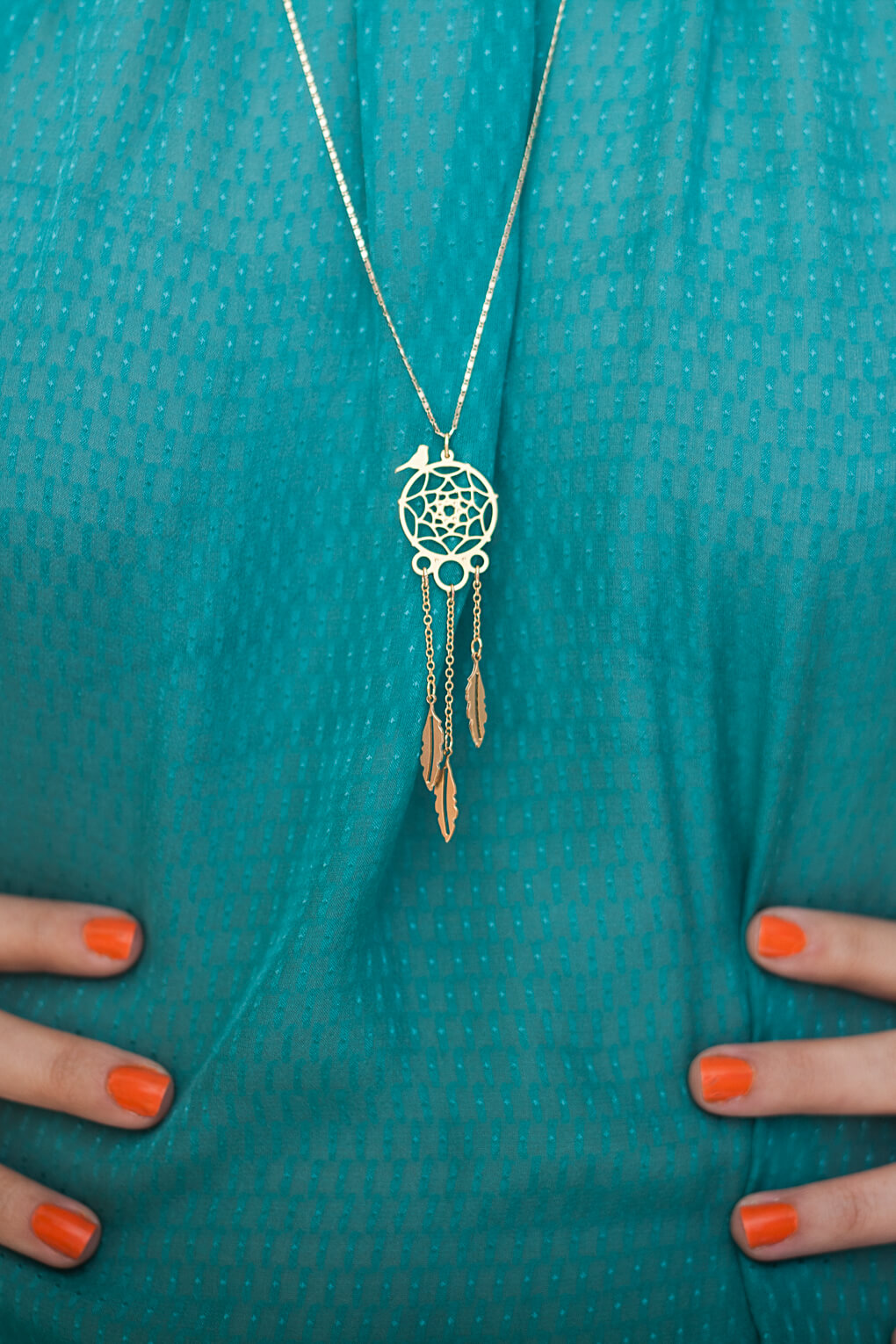 115252-Dream Catcher Necklace-11