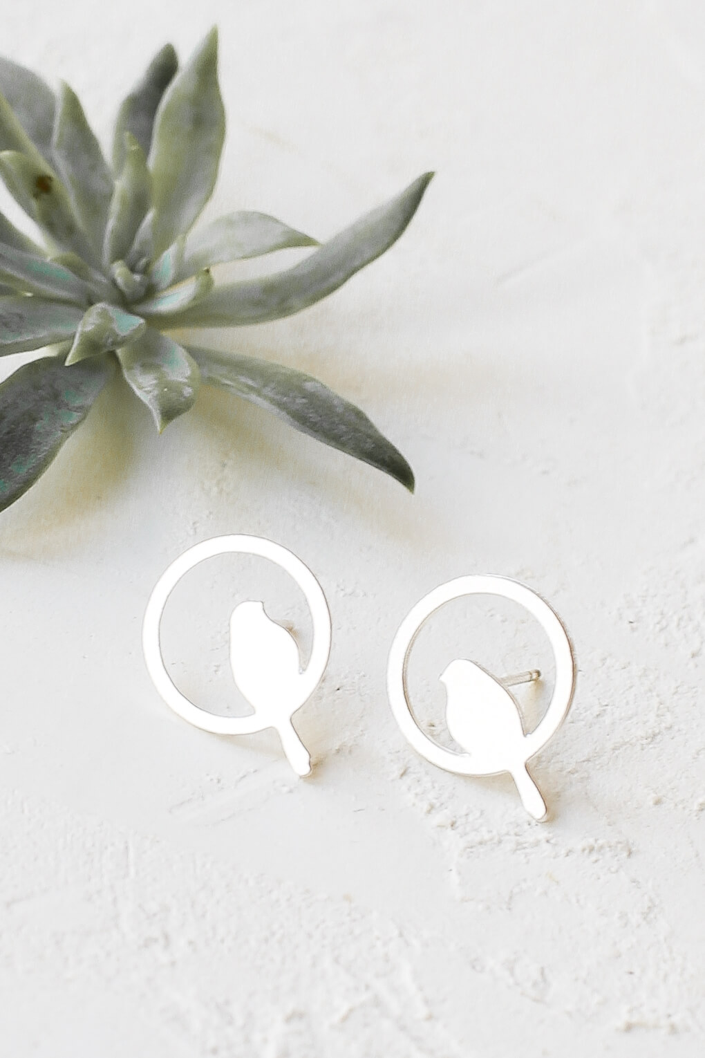 392342-Bird In a Nest Post Earrings-4