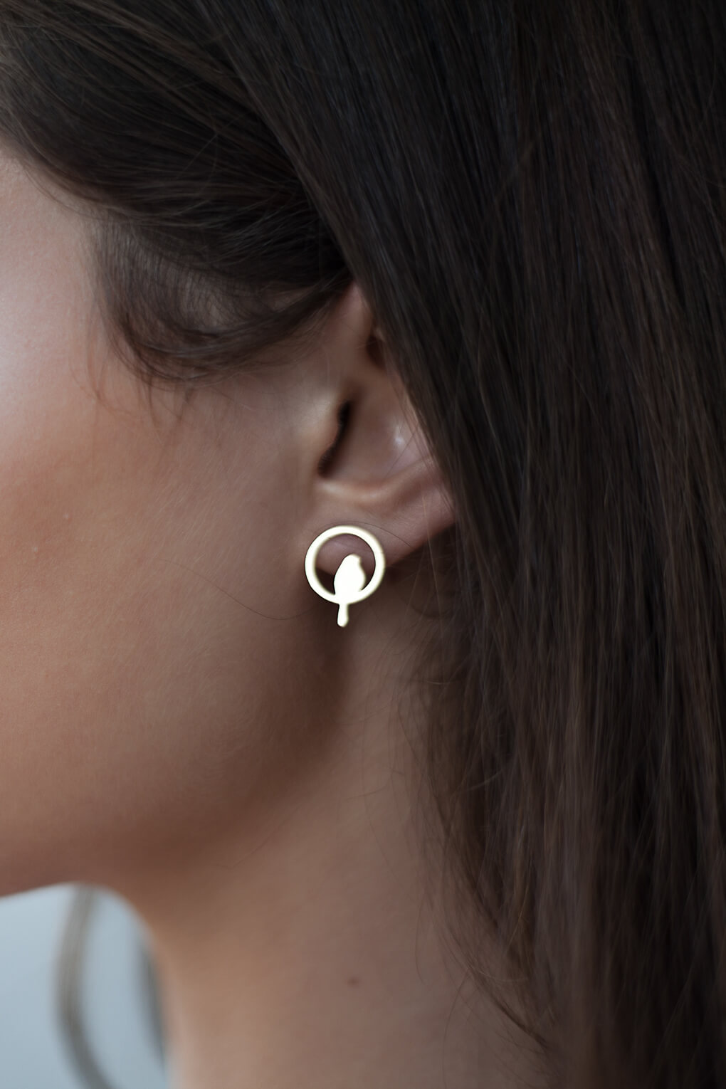 392342-Bird In a Nest Post Earrings-5