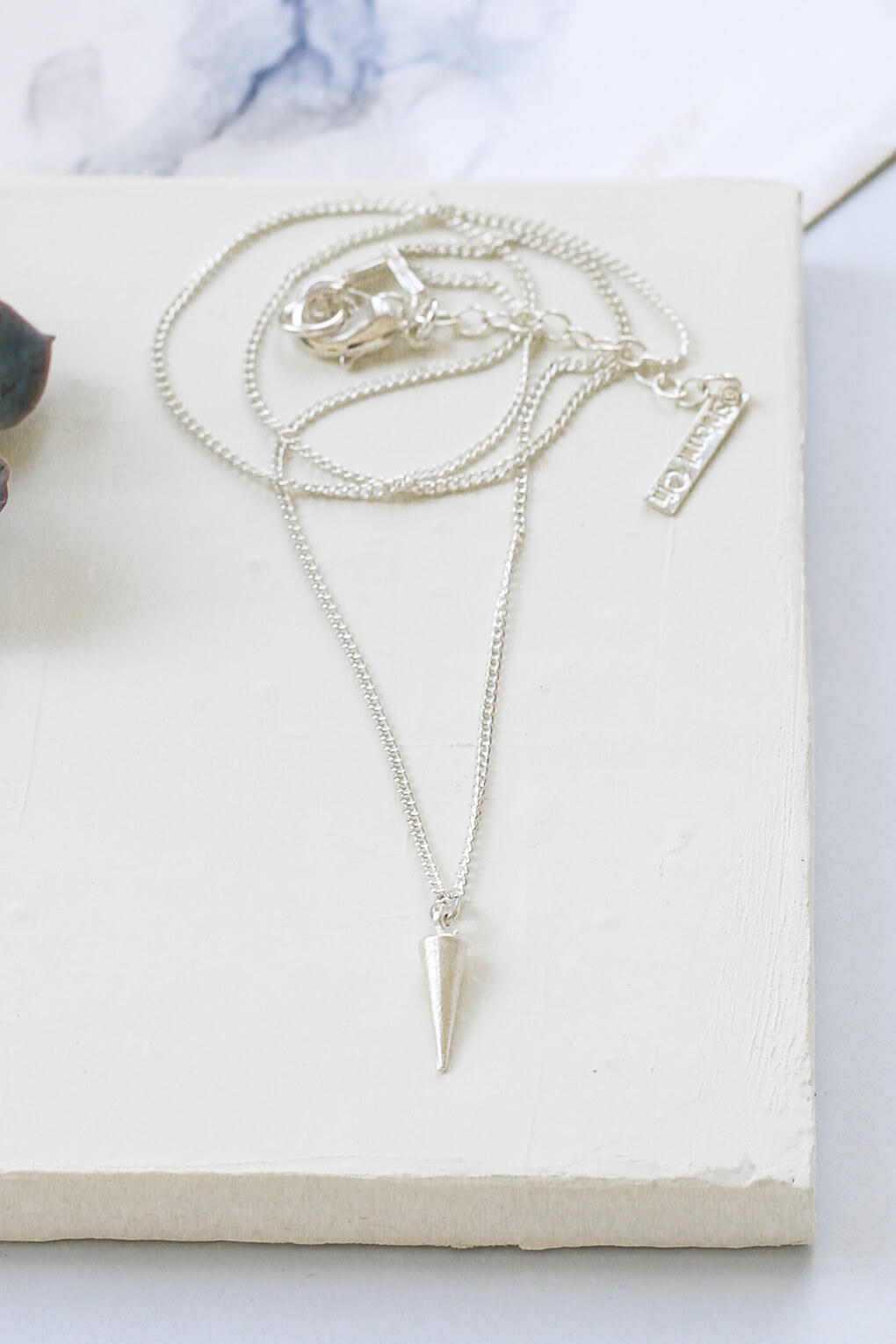 Tiny Spike Necklace 0117252-1