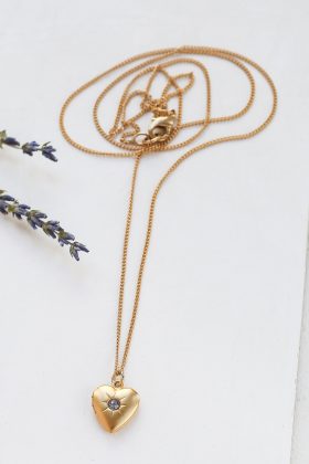 heart locket necklace