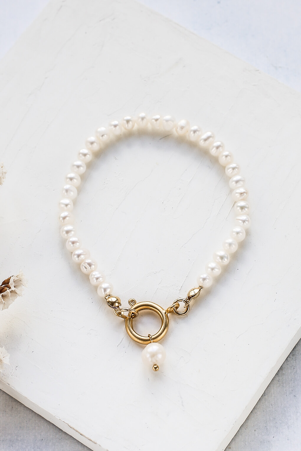 0262332-Pearl Bracelet with replaceable pendants-3