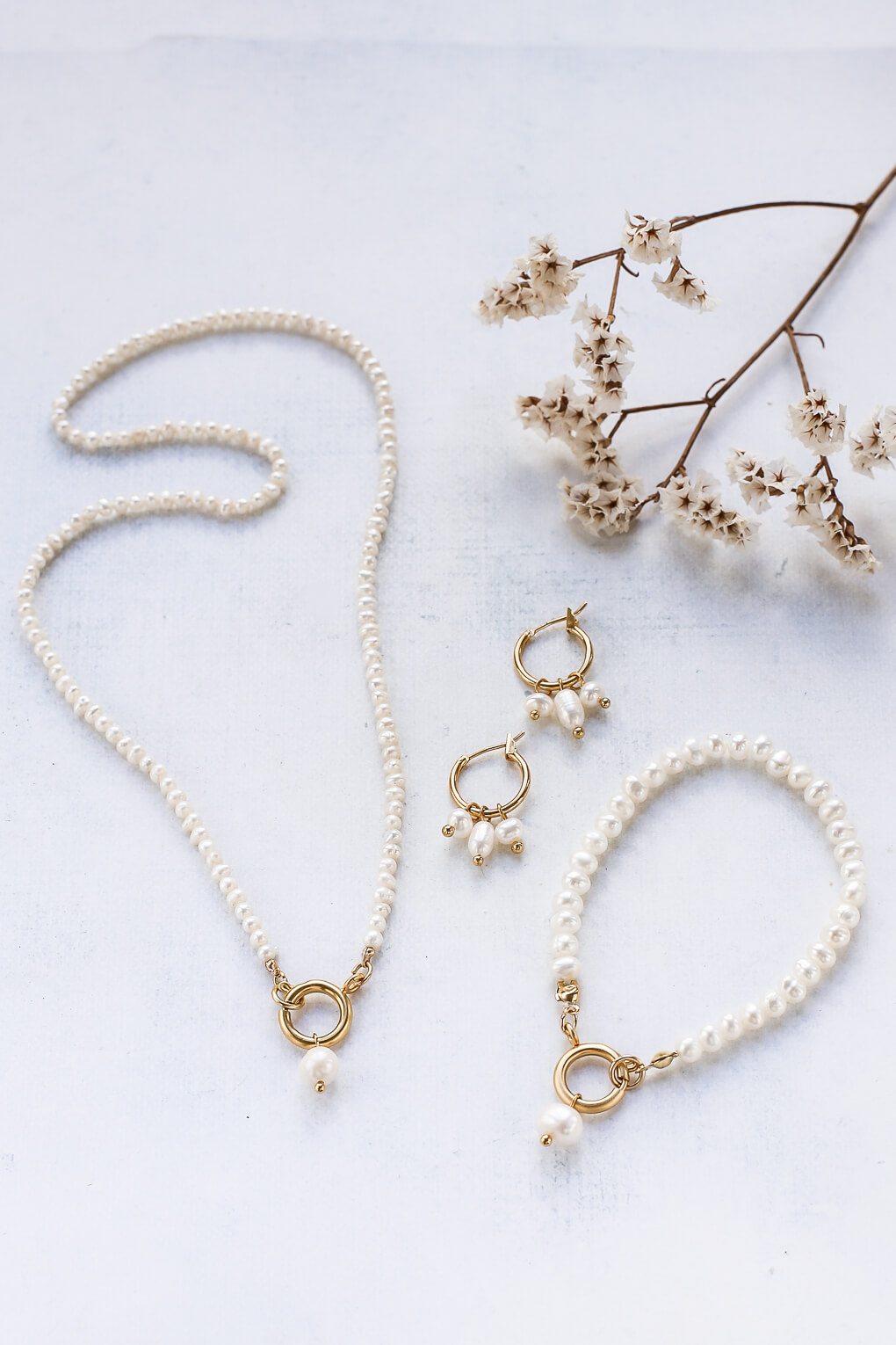 0262332-Pearl Bracelet with replaceable pendants-7